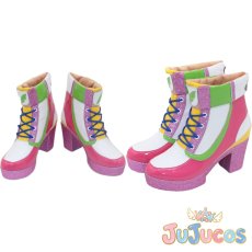 画像1: アイネスフウジン　勝負服　コスプレ靴　ウマ娘プリティーダービー　コスプレブーツ　JUJUcosplay (1)