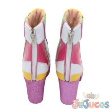 画像4: アイネスフウジン　勝負服　コスプレ靴　ウマ娘プリティーダービー　コスプレブーツ　JUJUcosplay (4)