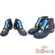 画像1: VTuber　Ike Eveland(アイク・イーヴランド)　OVERTURE　コスプレ靴　バーチャルYouTuber　コスプレブーツ　JUJUcosplay (1)