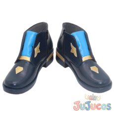 画像2: VTuber　Ike Eveland(アイク・イーヴランド)　OVERTURE　コスプレ靴　バーチャルYouTuber　コスプレブーツ　JUJUcosplay (2)