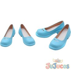 画像1: リーリエ　コスプレ靴　ポケットモンスター サン・ムーン　コスプレブーツ　JUJUcosplay (1)