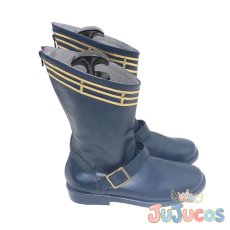 画像4: Vtuber　雨海ルカ　コスプレ靴　バーチャルYouTuber　コスプレブーツ　JUJUcosplay (4)