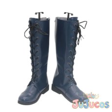 画像2: 白石ウタハ　コスプレ靴　ブルーアーカイブ　コスプレブーツ　JUJUcosplay (2)