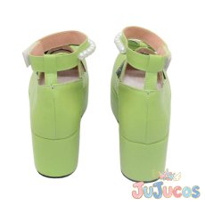 画像4: 日野森雫　Sweet & Rose　4周年記念　コスプレ靴　プロジェクトセカイ カラフルステージ！ feat. 初音ミク　コスプレブーツ　JUJUcosplay (4)