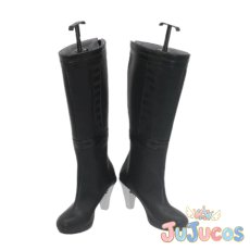 画像2: 飴宮怠美　コスプレ靴　HUNDRED LINE -最終防衛学園-（ハンドレッドライン）　コスプレブーツ　JUJUcosplay (2)