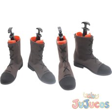 画像1: 風鳴翼　コスプレ靴　戦姫絶唱シンフォギア　コスプレブーツ　JUJUcosplay (1)