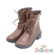 画像3: モニカ・エヴァレット　コスプレ靴　サイレント・ウィッチ 沈黙の魔女の隠しごと　コスプレブーツ　JUJUcosplay (3)