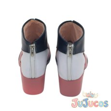 画像4: 愛清フウカ　コスプレ靴　ブルーアーカイブ　コスプレブーツ　JUJUcosplay (4)