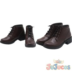 画像1: カズヒラ・ミラー　コスプレ靴　メタルギアソリッド5 ザ・ファントム・ペイン　コスプレブーツ　JUJUcosplay (1)