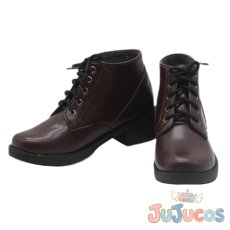 画像2: カズヒラ・ミラー　コスプレ靴　メタルギアソリッド5 ザ・ファントム・ペイン　コスプレブーツ　JUJUcosplay (2)