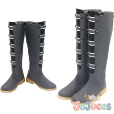 画像1: Roselia　10周年　湊友希那　氷川紗夜　今井リサ　宇田川あこ　白金燐子　コスプレ靴　BanG Dream!（バンドリ！）　コスプレブーツ　JUJUcosplay (1)