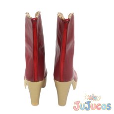 画像4: シェリル・ノーム　最終衣装　コスプレ靴　マクロスF　コスプレブーツ　JUJUcosplay (4)