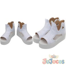 画像1: シュウ　春日宴　コスプレ靴　アークナイツ　コスプレブーツ　JUJUcosplay (1)