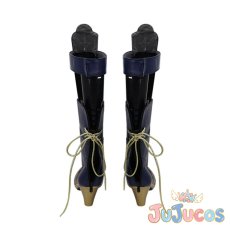 画像5: VTuber　Enna Alouette（エナー・アールウェット） OVERTURE　コスプレ靴　バーチャルYouTuber　コスプレブーツ　JUJUcosplay (5)