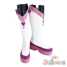 画像2: 咲良うた　コスプレ靴　キミとアイドルプリキュア♪　コスプレブーツ　JUJUcosplay (2)