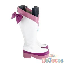 画像4: 咲良うた　コスプレ靴　キミとアイドルプリキュア♪　コスプレブーツ　JUJUcosplay (4)