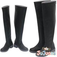 画像1: セシリア　コスプレ靴　白聖女と黒牧師　コスプレブーツ　JUJUcosplay (1)