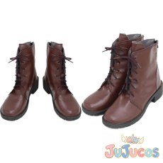 画像1: 北原白秋　コスプレ靴　文豪とアルケミスト　コスプレブーツ　JUJUcosplay (1)