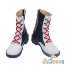 画像2: VTuber　一条莉々華　ReGLOSS衣装　コスプレ靴　バーチャルYouTuber　コスプレブーツ　JUJUcosplay (2)