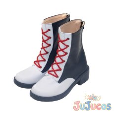 画像3: VTuber　一条莉々華　ReGLOSS衣装　コスプレ靴　バーチャルYouTuber　コスプレブーツ　JUJUcosplay (3)