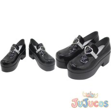 画像1: 星野アイ　地雷系　コスプレ靴　推しの子　コスプレブーツ　JUJUcosplay (1)