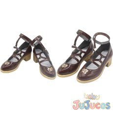 画像1: VTuber　宝鐘マリン　1stソロライブ　コスプレ靴　バーチャルYouTuber　コスプレブーツ　JUJUcosplay (1)