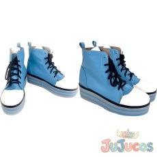 画像1: VTuber　紡木こかげ　コスプレ靴　バーチャルYouTuber　コスプレブーツ　JUJUcosplay (1)