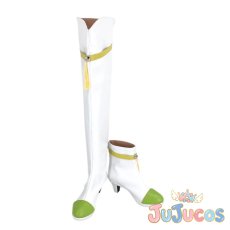 画像2: キュアズキューン　コスプレ靴　キミとアイドルプリキュア♪　コスプレブーツ　JUJUcosplay (2)