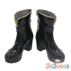 画像2: レム　幻夜の魔法使いVer.　コスプレ靴　Re:ゼロから始める異世界生活　コスプレブーツ　JUJUcosplay (2)