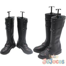 画像1: 男主人公　コスプレ靴　鳴潮(Wuthering Waves)　コスプレブーツ　JUJUcosplay (1)