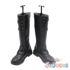 画像2: 男主人公　コスプレ靴　鳴潮(Wuthering Waves)　コスプレブーツ　JUJUcosplay (2)