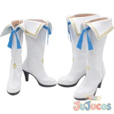 画像1: フィービー　コスプレ靴　鳴潮(Wuthering Waves)　コスプレブーツ　JUJUcosplay (1)
