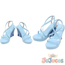 画像1: ショアキーパー　コスプレ靴　鳴潮(Wuthering Waves)　コスプレブーツ　JUJUcosplay (1)