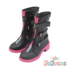 画像3: 桃祈　コスプレ靴　鳴潮(Wuthering Waves)　コスプレブーツ　JUJUcosplay (3)