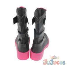 画像4: 桃祈　コスプレ靴　鳴潮(Wuthering Waves)　コスプレブーツ　JUJUcosplay (4)