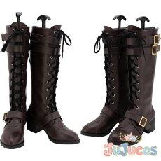 画像1: バンドリ!　7th☆LIVE　Roselia　氷川 紗夜　宇田川 あこ　今井 リサ　白金 燐子　湊 友希那　コスプレ靴　BanG?Dream!　コスプレブーツ　JUJUcosplay (1)