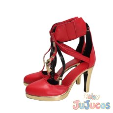 画像4: フローヴァ　コスプレ靴　鳴潮(Wuthering Waves)　コスプレブーツ　JUJUcosplay (4)