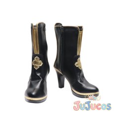 画像2: 白?(びゃくし)　コスプレ靴　鳴潮(Wuthering Waves)　コスプレブーツ　JUJUcosplay (2)