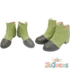 画像1: カルメン　コスプレ靴　ライブラリーオブルイナ　コスプレブーツ　JUJUcosplay (1)