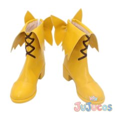 画像2: 藤沢柚子　コスプレ靴　オンゲキ　コスプレブーツ　JUJUcosplay (2)