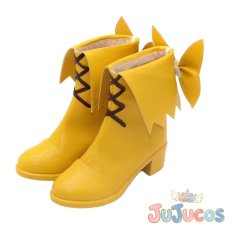 画像3: 藤沢柚子　コスプレ靴　オンゲキ　コスプレブーツ　JUJUcosplay (3)