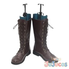 画像2: 弦巻こころ　世界を繋ぐ笑顔　コスプレ靴　BanG Dream!（バンドリ！）　コスプレブーツ　JUJUcosplay (2)