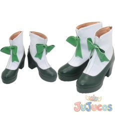 画像1: 宇治松千夜　コスプレ靴　ご注文はうさぎですか?　コスプレブーツ　JUJUcosplay (1)
