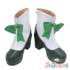 画像2: 宇治松千夜　コスプレ靴　ご注文はうさぎですか?　コスプレブーツ　JUJUcosplay (2)