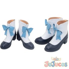画像1: 香風智乃　コスプレ靴　ご注文はうさぎですか?　コスプレブーツ　JUJUcosplay (1)