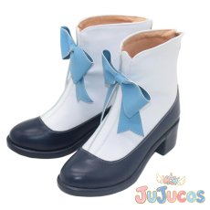 画像3: 香風智乃　コスプレ靴　ご注文はうさぎですか?　コスプレブーツ　JUJUcosplay (3)