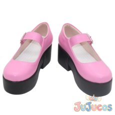 画像2: Vtuber　早乙女ベリー　コスプレ靴　バーチャルYouTuber　コスプレブーツ　JUJUcosplay (2)