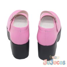 画像4: Vtuber　早乙女ベリー　コスプレ靴　バーチャルYouTuber　コスプレブーツ　JUJUcosplay (4)