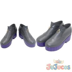 画像1: 朝比奈まふゆ　Lost kitten　絶たれていく道　コスプレ靴　プロジェクトセカイ カラフルステージ！ feat. 初音ミク　コスプレブーツ　JUJUcosplay (1)