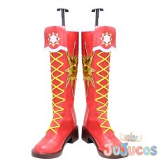 画像2: 星宮いちご　ソレイユver.　コスプレ靴　アイカツ!　コスプレブーツ　JUJUcosplay (2)